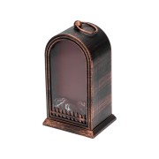 Светодиодный камин Фьюжн с эффектом живого огня 14,7x11,7x25 см, батарейки 2хС (не в комплекте) USB, бронзовый Светодиодный камин Фьюжн с эффектом живого огня 14,7x11,7x25 см, батарейки 2хС (не в комплекте) USB, бронзовый