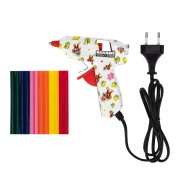 Пистолет клеевой, 15Вт, Ø7мм + набор цветных стержней 12 шт, блистер REXANT Пистолет клеевой, 15Вт, Ø7мм + набор цветных стержней 12 шт, блистер REXANT