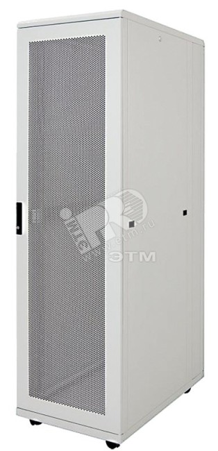 Шкаф ITK серверный 19дюйм 42U 600х1000 перфорированные двери серый (место 3)