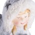 Керамическая фигурка Снегурочка на шаре 9x8x16 см
