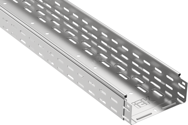 Лоток перфорированный 80х200х3000-1.0