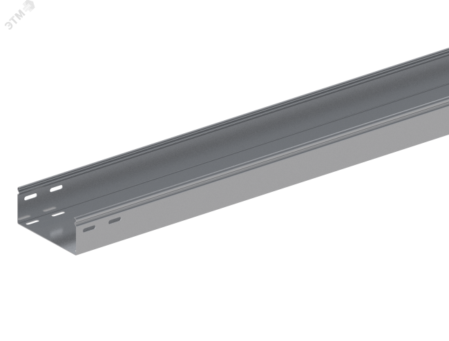 Лоток прямой замковый неперфорированный ЛМс-ПЗН 150х80-1,0ц УТ1,5 (L=3000 мм)