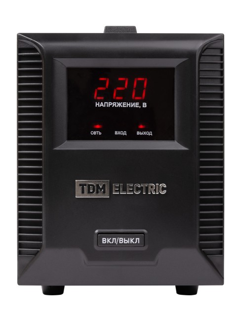 Стабилизатор напряжения БСР1-1,5 кВА электронный переносной TDM Стабилизатор напряжения БСР1-1,5 кВА электронный переносной TDM