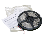 Лента светодиодная LEDx120/м 1м 10Вт/м 12В белый IP20 (5м)
