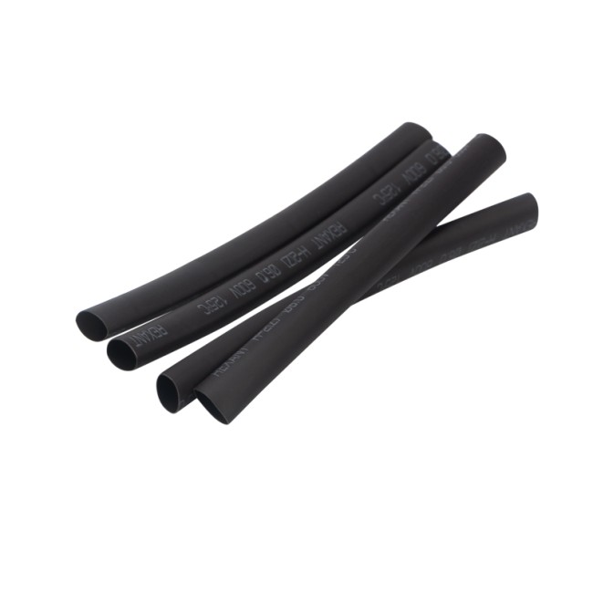 Набор №1 термоусаживаемых трубок ТУТ нг (2:1), черный, 305 шт., REXANT