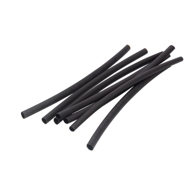 Набор №1 термоусаживаемых трубок ТУТ нг (2:1), черный, 305 шт., REXANT