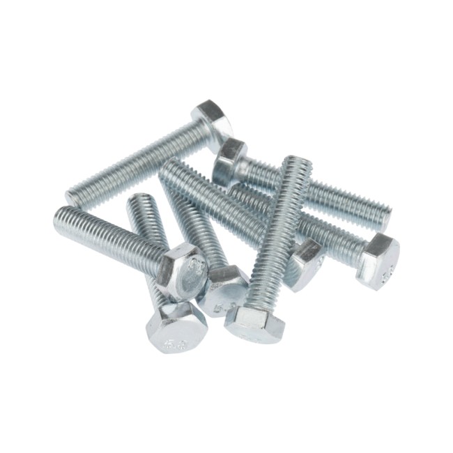 Болт шестигранный DIN 933, 10х45 короб (10 шт/уп) KRANZ