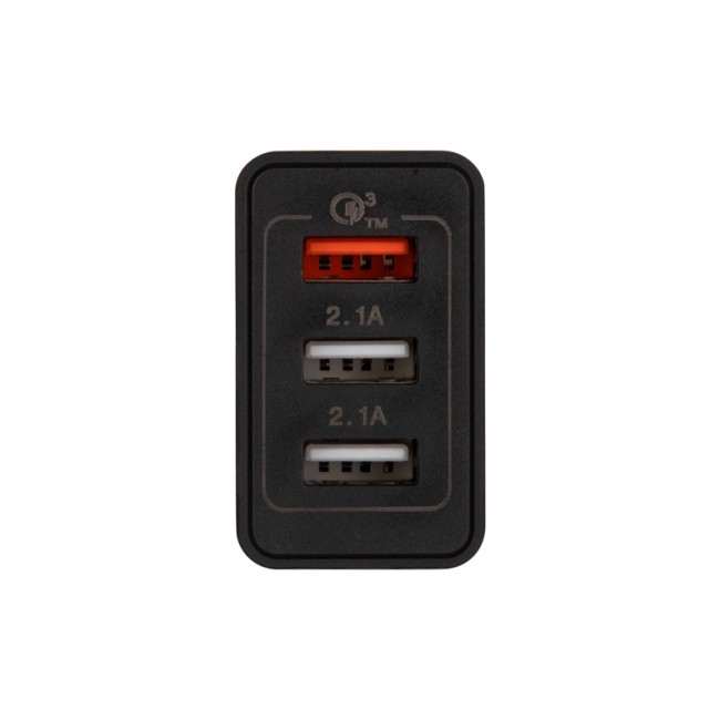 Сетевое зарядное устройство-переходник REXANT 3xUSB адаптер, 30W черное Сетевое зарядное устройство-переходник REXANT 3xUSB адаптер, 30W черное
