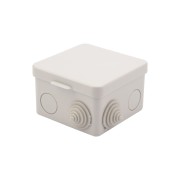 Коробка распределительная наружного монтажа с откидной крышкой 80х80х50 мм, IP54 REXANT Коробка распределительная наружного монтажа с откидной крышкой 80х80х50 мм, IP54 REXANT