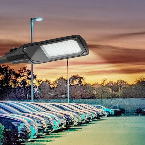 Светильник светодиодный SPP-504-0-50K-050 50Вт 5000К IP65 5000лм КСС Д DOB SMD 48мм уличный черн. Эра Б0062692