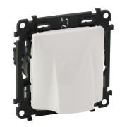 Valena LIFE Вывод кабеля с лицевой панелью Без клемм Белый