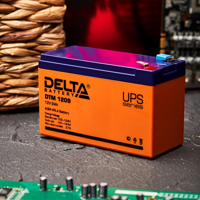 Батарея аккумуляторная 12В, 9Ач, 1 штука Батарея аккумуляторная 12В, 9Ач, 1 штука