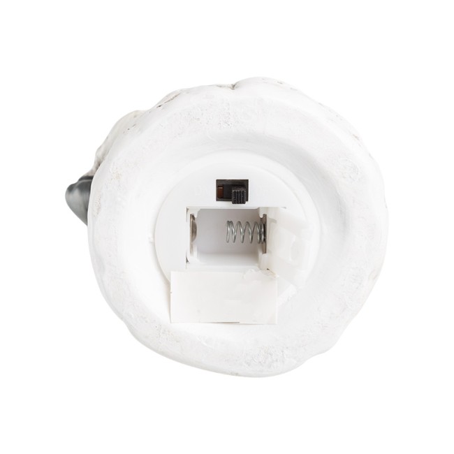 Керамическая фигурка Снеговичок в шарфе 7,5x6,5x12 см Керамическая фигурка Снеговичок в шарфе 7,5x6,5x12 см