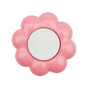 Выключатель одноклавишный KRANZ HAPPY Цветок скрытой установки, белый/розовый Выключатель одноклавишный KRANZ HAPPY Цветок скрытой установки, белый/розовый