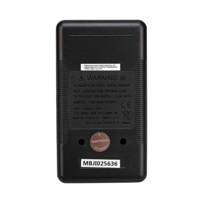 Портативный мультиметр M838 MASTECH
