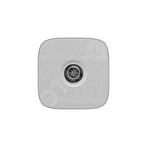 Valena ALLURE Лицевая панель для розеток ТВ Алюминий