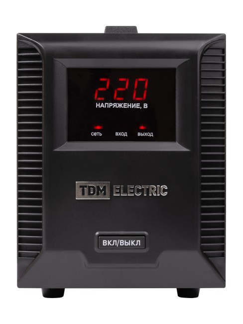 Стабилизатор напряжения БСР1-2,0 кВА электронный переносной TDM Стабилизатор напряжения БСР1-2,0 кВА электронный переносной TDM