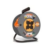 Удлинитель на катушке 4х30м с заземл. 16А IP44 ВЕМ-250 ПВС 3х2.5 термозащита UNIVersal 9634207 Удлинитель на катушке 4х30м с заземл. 16А IP44 ВЕМ-250 ПВС 3х2.5 термозащита UNIVersal 9634207