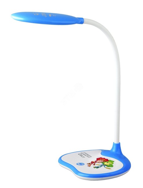 NLED-433-6W-BU Светильники настольные ЭРА NLED-433-6W-BU синий ФИКСИКИ наст.светильник