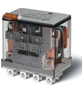 Реле миниатюрное силовое электромеханическое монтаж в розетку или наконечники Faston (4.8х0.5мм) 4CO 12A AgNi 220В DC RTI опции: нет FINDER 563492200000 Реле миниатюрное силовое электромеханическое монтаж в розетку или наконечники Faston (4.8х0.5мм) 4CO 12A AgNi 220В DC RTI опции: нет FINDER 563492200000