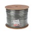 Кабель витая пара F/UTP, CAT 6, ZH нг(А)-HF, 4PR, 23AWG, INDOOR, SOLID, серый, 305м, REXANT