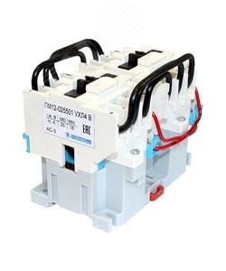 ПМ12-025501 УХЛ4 В, 220В/50Гц, 2р, 25А, реверсивный, без реле, IP00, пускатель электромагнитный  (ЭТ)