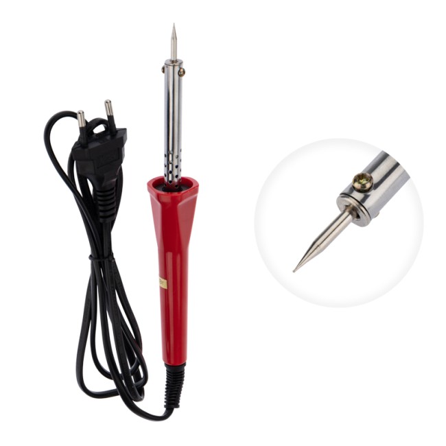 Паяльник долговечное жало, серия Classic, 60Вт, 230В, блистер PROconnect Паяльник долговечное жало, серия Classic, 60Вт, 230В, блистер PROconnect