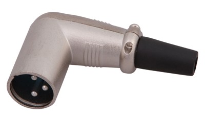 Разъем CANON штекер XLR на шнур угловой REXANT
