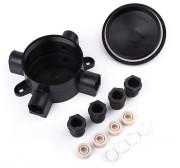 Коробка распределительная ОП 4-х рожк. У-409 полиамид ПЭМИ 43Б16А4094 Коробка распределительная ОП 4-х рожк. У-409 полиамид ПЭМИ 43Б16А4094