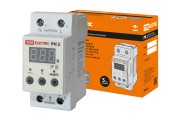 Реле напряжения 1ф РН 2 40А-220В (LED-дисплей) TDM Реле напряжения 1ф РН 2 40А-220В (LED-дисплей) TDM