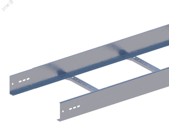 Лоток прямой НЛ40-П2,87ц УТ1,5 (h=100мм, s=1,5мм)