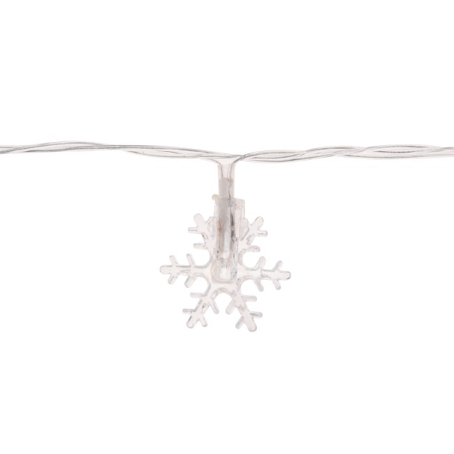 Гирлянда светодиодная Снежинки большие 5м, 20LED, IP20, прозрачный провод, свечение мульти (RG/RB), мигание, 230В NEON-NIGHT Гирлянда светодиодная Снежинки большие 5м, 20LED, IP20, прозрачный провод, свечение мульти (RG/RB), мигание, 230В NEON-NIGHT