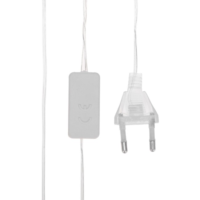 Гирлянда светодиодная Снежинки большие 5м, 20LED, IP20, прозрачный провод, свечение мульти (RG/RB), мигание, 230В NEON-NIGHT Гирлянда светодиодная Снежинки большие 5м, 20LED, IP20, прозрачный провод, свечение мульти (RG/RB), мигание, 230В NEON-NIGHT