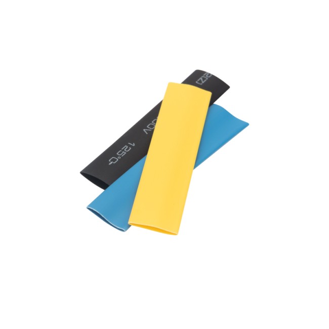 Набор №3 термоусаживаемых трубок ТУТ нг (2:1), 4 цвета, 288 шт., REXANT Набор №3 термоусаживаемых трубок ТУТ нг (2:1), 4 цвета, 288 шт., REXANT