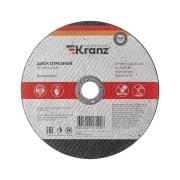 Диск отрезной по металлу (180х1.6х22.23 мм) Kranz