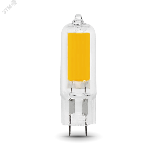 Лампа светодиодная LED 4.5 Вт 400 Лм 4100К белая G4 капсула 220 В стекло Black Gauss