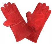 Краги спилковые удлиненные на подкладке Краги спилковые удлиненные на подкладке