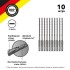 Бур по бетону 6x160x100 мм SDS PLUS (10 шт.) Kranz