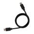 Кабель Type-C - Type-C 3A/1m/PVC/black/REXANT 