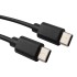 Кабель Type-C - Type-C 3A/1m/PVC/black/REXANT 