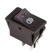 Выключатель клавишный 12V 35А (4с) ON-OFF с синей LED подсветкой (ASW-17D) REXANT Выключатель клавишный 12V 35А (4с) ON-OFF с синей LED подсветкой (ASW-17D) REXANT