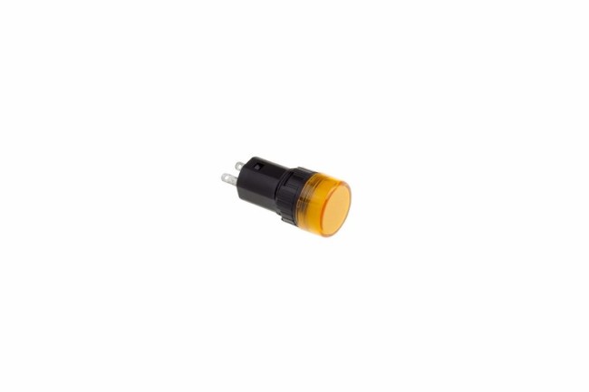 Индикатор Ø16  220V  желтый LED  (RWE)  REXANT