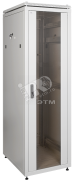 Шкаф сетевой 19' ITK LINEA N 18U 600х800мм стеклянная передняя дверь серый Шкаф сетевой 19' ITK LINEA N 18U 600х800мм стеклянная передняя дверь серый