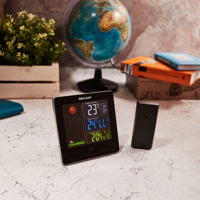 Метеостанция с наружным датчиком REXANT