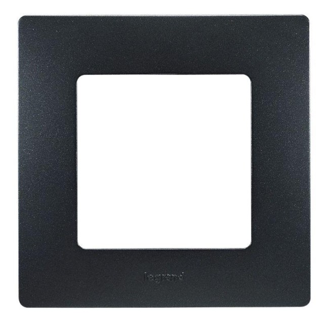 Рамка 1-м Etika антрацит IEK 672581 Рамка 1-м Etika антрацит IEK 672581