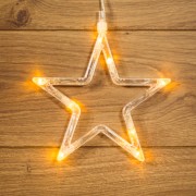 Фигура светодиодная Звездочка на присоске с подвесом, цвет ТЕПЛЫЙ БЕЛЫЙ Фигура светодиодная Звездочка на присоске с подвесом, цвет ТЕПЛЫЙ БЕЛЫЙ