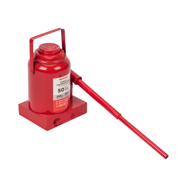 Домкрат гидравлический бутылочный 50т REXANT