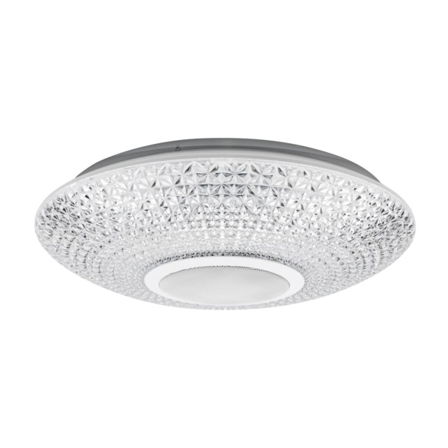 Светильник настенно-потолочный REXANT Satori Melody 2700-6500 K RGB Bluetooth Sound с пультом и APP LED 