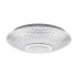 Светильник настенно-потолочный REXANT Satori Melody 2700-6500 K RGB Bluetooth Sound с пультом и APP LED 