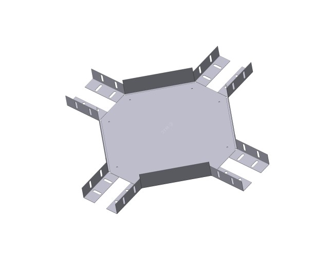 Лоток крестообразный ЛМс-К 100х50-1,2ц УТ1,5
